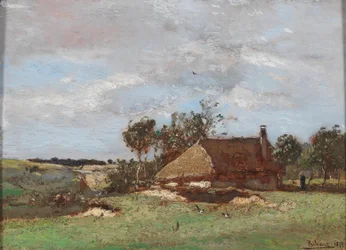 Paesaggio con fattoria